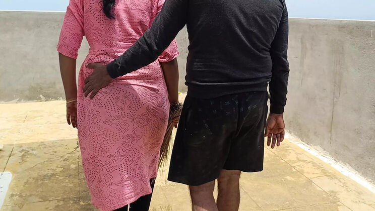 Desi House Maid Fucked Hard by Supervisor and Owner - Rough Roleplay Sex