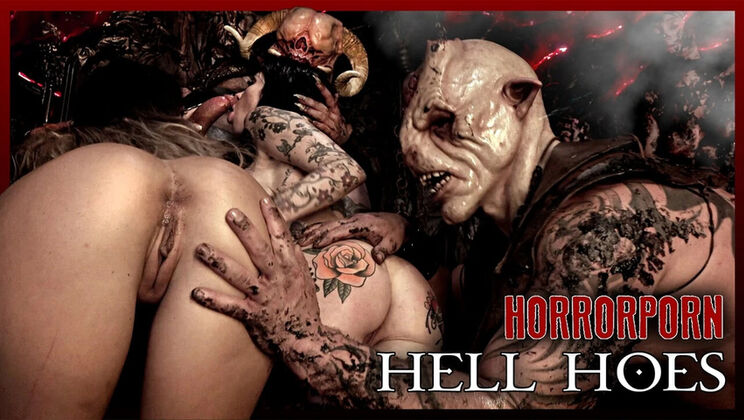 Hot Anal Lesbian Teens Megan Inky & Adel Asanty in Rough Horror Fuck