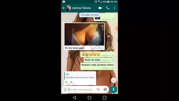Angela's Hot Video Call - Busty Latina Tease Shows Huge Tits & Cums Fast!