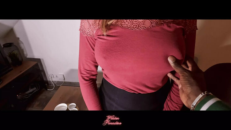 Hot Real Estate Agent Takes BBC Doggystyle - Creampie No Condom!