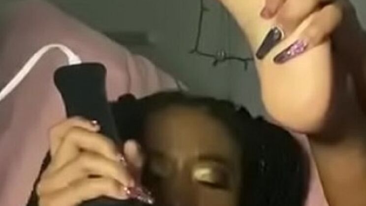 Mini Stallion - Hot Ebony Teen Squirts Hard & Moans Loud