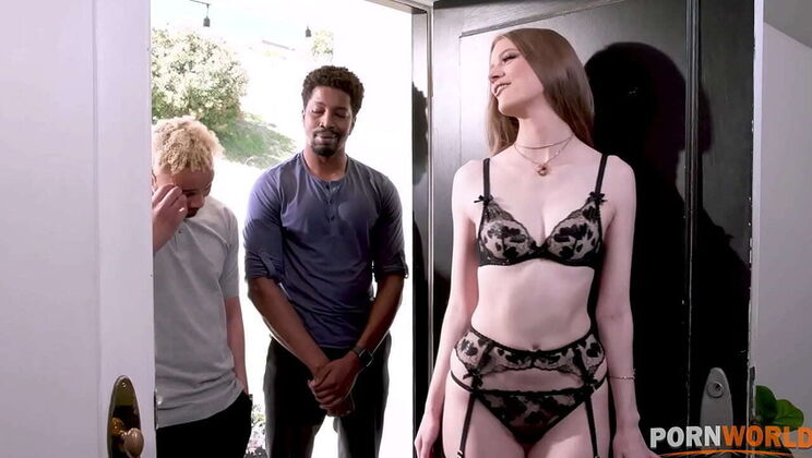 Erin Everheart Takes Rough Anal & DP from BBC in Lingerie
