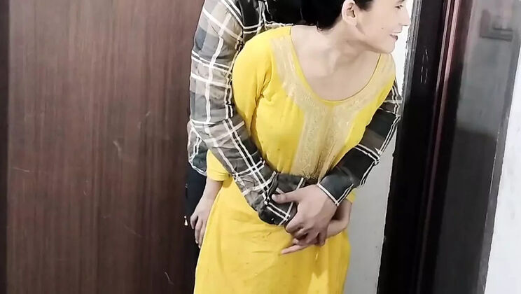 Hot Indian Bhabhi Gets Horny Watching Dirty Videos - Rough Doggy Style Sex with Kajolbabs
