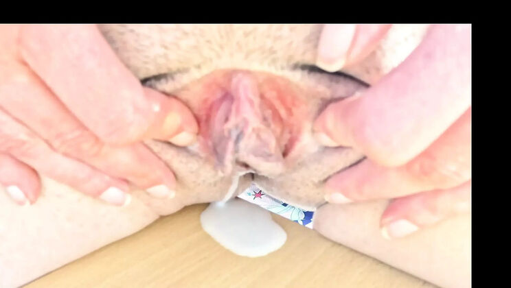 18yo LolaLola Masturbates Hard While Parents Are Next Door - Squirting Orgasm Close-Up