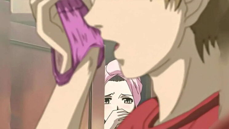 Stepmom Catches Step Son Jerking Off With Her Panties - Uncensored Hentai Fuck