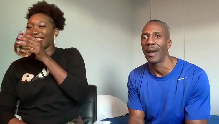 Mahogany Ross Sucks BBC With Sloppy Blowjob & Huge Cumshot - 420Bangus Live