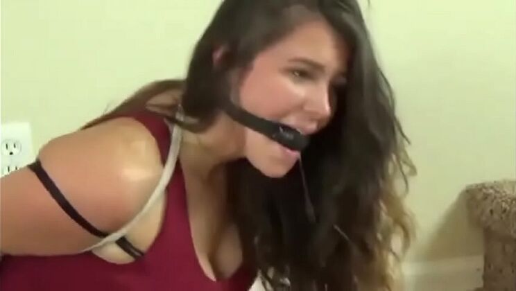 Hot Stepdaughter Gives Stepdad a Bound & Gagged Gift - Part 2