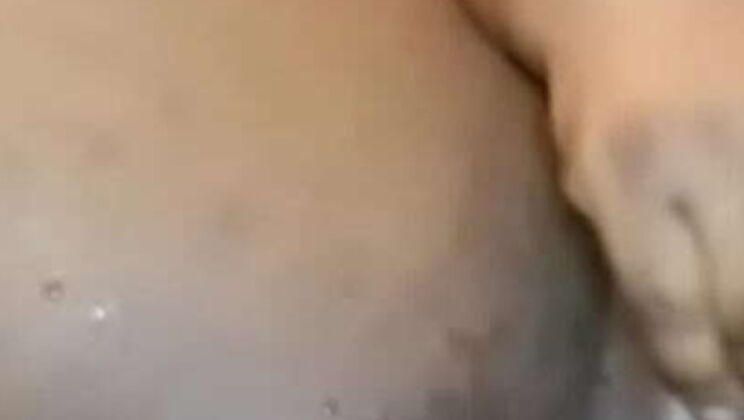 Hot Ebony BBW Tatyanalundynn Squirts Hard & Drowns Her Phone - Amateur Solo Fingering