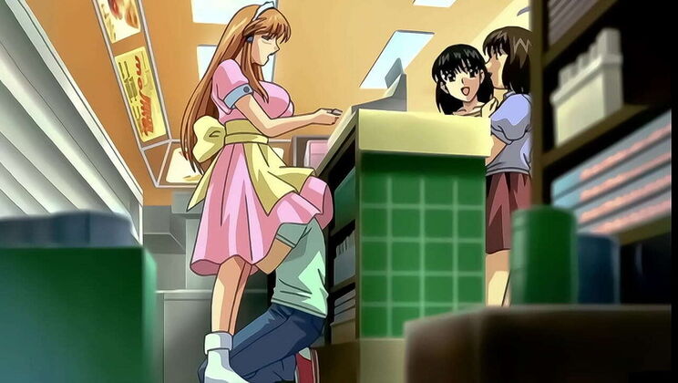 Step Brother Fingers Step Sister in Public - Uncensored Hentai Anime with Big Tits & Squirting