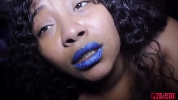 Ebony babe fucks camera guy hardcore BBC action
