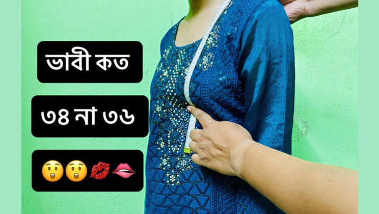 Desi Bhabhi Hardcore Fuck with Tailor - Riya Chowdhury Anal, Blowjob, Doggy Style