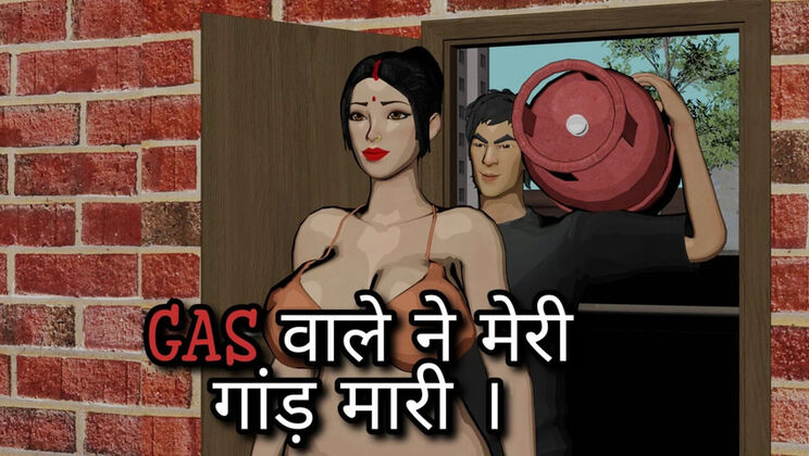 Delivery Guy Fucks My Ass Hard Hindi Anal Video