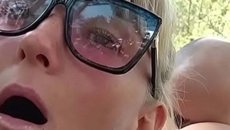 Amateur Selfie: Sasha Bikeyeva Gets Her First Anal Orgasm From Igor's Ass Licking Outdoors
