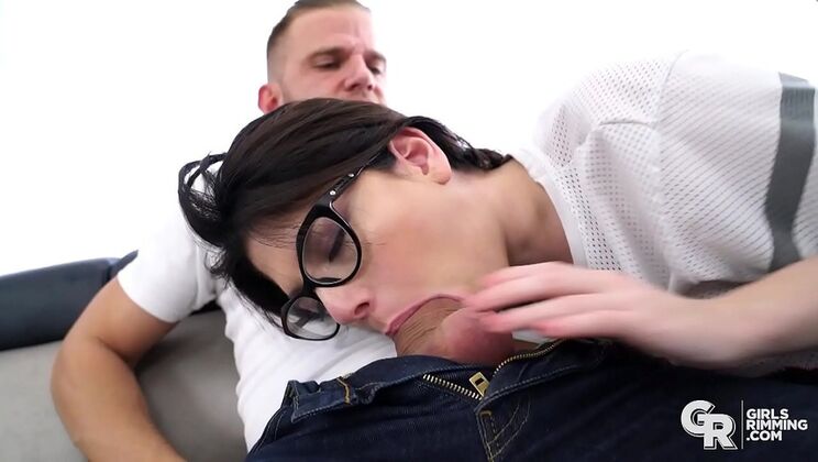 Petite Teen Sara Bell Gets Her Ass Licked & Fucked Hard - Rimming & Anal Sex