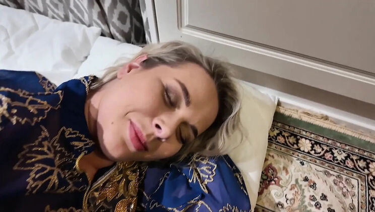 Homemade POV Sex with Busty Blonde Stepmom Nikky