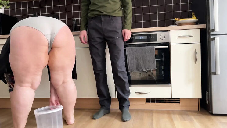 Stepmom Handjob & Doggy Style with Big Ass MILF - OurFetishLife Homemade