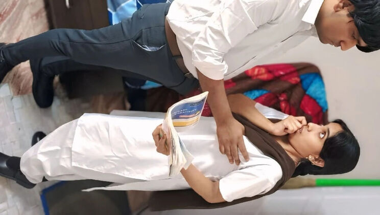 Indian Bhabhi Fucked by Devar After College - Tight Virgin Pussy Anal Sex