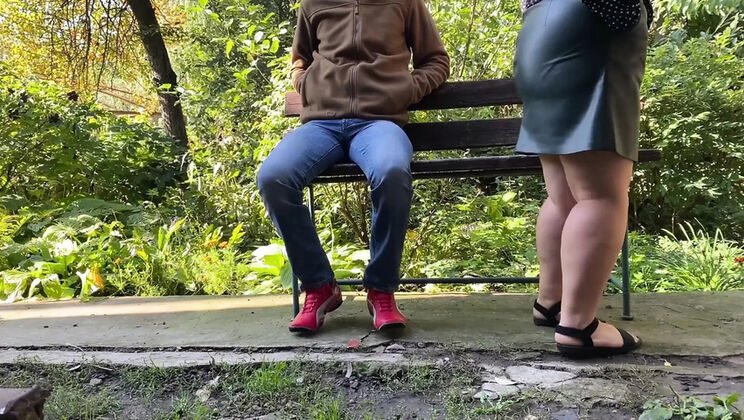 I Love My Naked Stepmom More - Big Ass MILF Outdoor Doggystyle