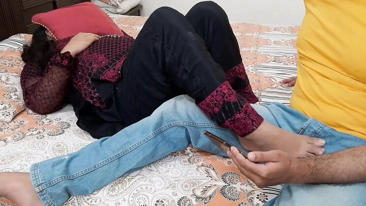 Indian Wife QueenbeautyQB Craves Dick in Her Tight Pussy - Big Tits, Blowjob & Creampie