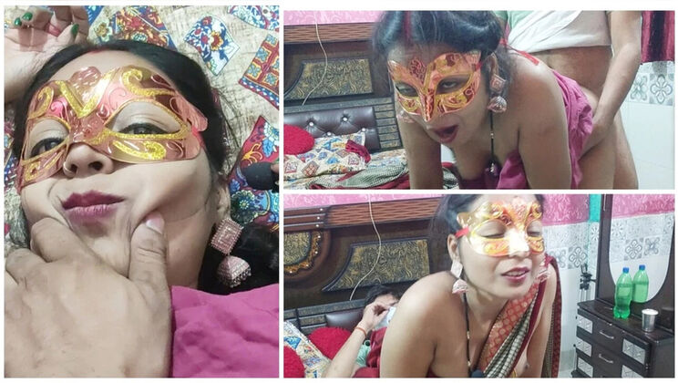 Hot Indian Teen Wife in Saree Fucked Hard to Orgasm - Doggy & Missionary with Hot Rani