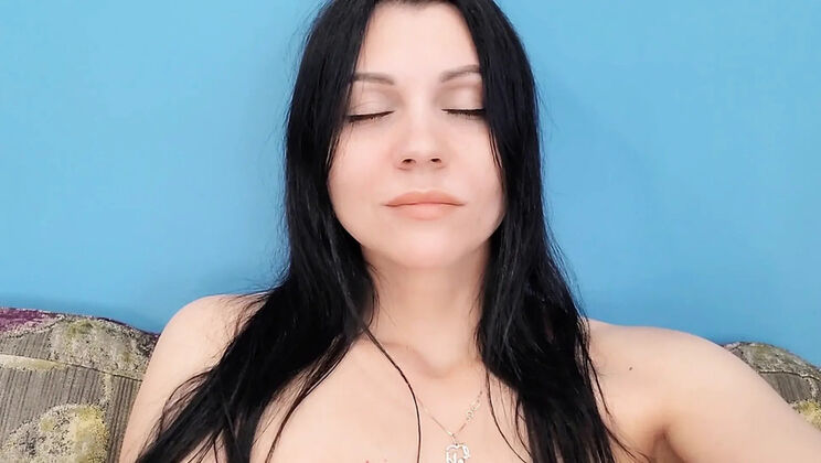KristinaSlut Gaping Pussy Close Up - Tiny Tits Russian MILF Needs Your Tongue