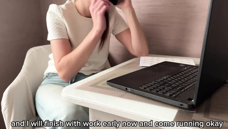 Russian Amateur Cheating: Fucking Wife's Stupid Friend Doggystyle POV - Homemade with English Subs
