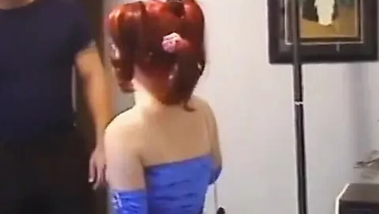 Redhead Midget Gets Pussy Licked and Fucked Hard