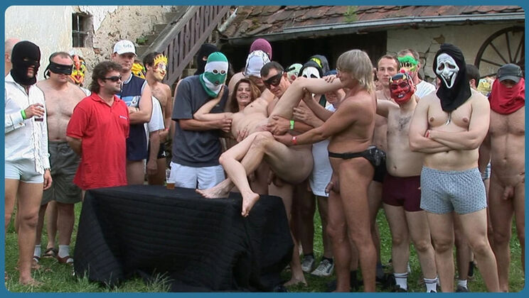 Suzan Wenera Intense Gangbang - Rough Anal & Blowjob Orgy in HD