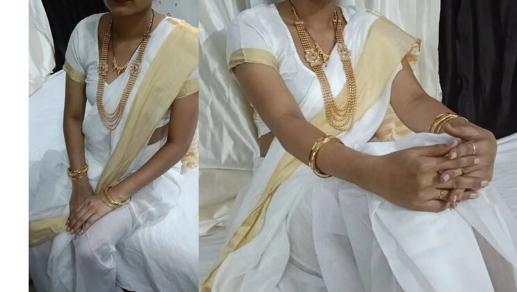 South Indian Wife Seduces Husband For Hot Fucking - Desi Homemade Sex With Dearshivani