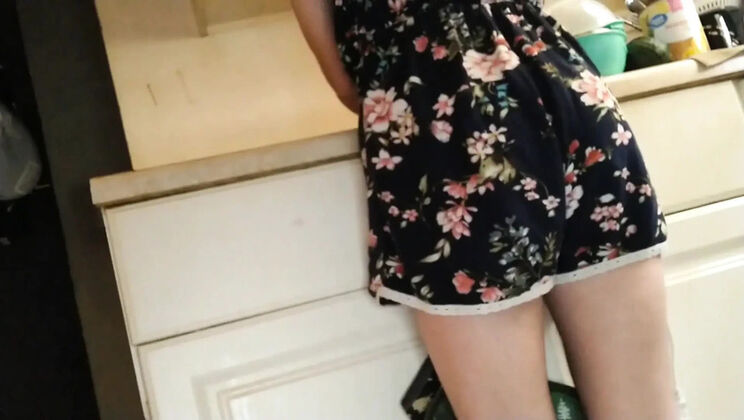 Petite Latina Amateur Takes Big Black Cock in Kitchen and Bedroom - BBC Doggy Style