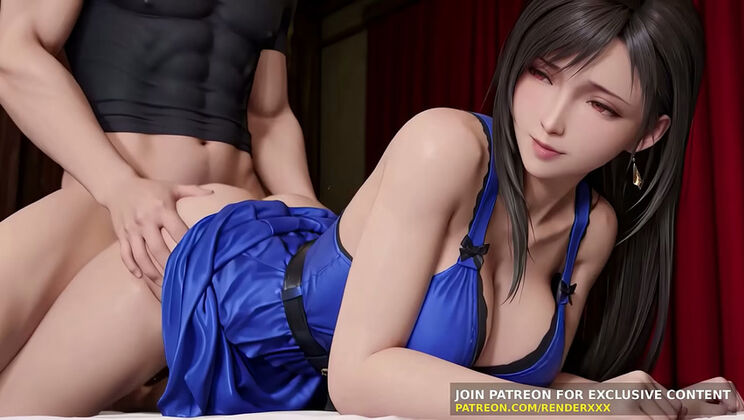 Tifa Lockhart Doggystyle Fuck - Final Fantasy 3D Hentai Animation