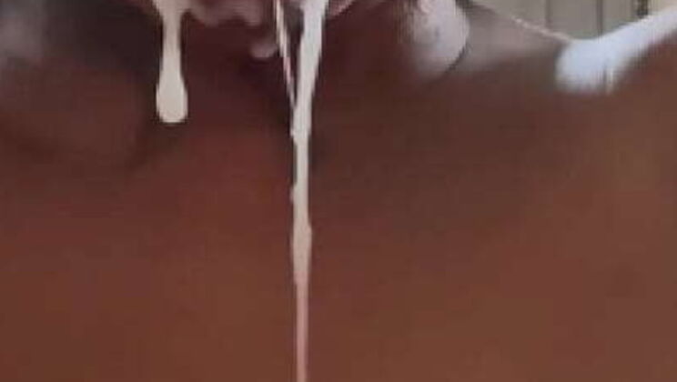 Ghetto Bonnet Head Freaky Ebony Sloppy Blowjob & Deep Throat BBC