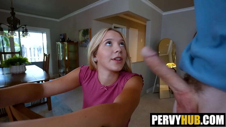 Gamer Stepsister Jodie Johnson Wants a Turn - POV Blowjob & Hardcore Sex
