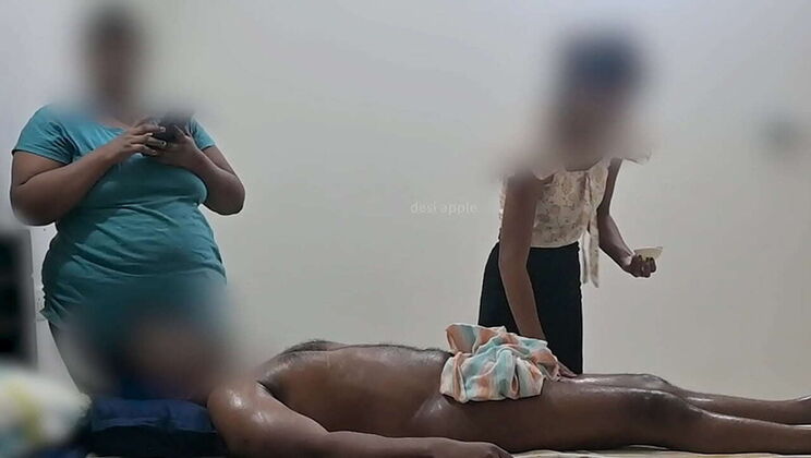 Handjob massage happy ending with Bulldog and Boobygirl4