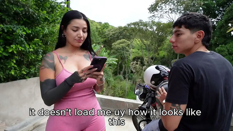Esteban Gamboa fucks big booty Latina La Rola after trip - hardcore doggystyle & deep throat sex