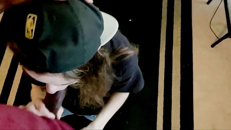 Brunette Slut Pays Bills With Sloppy Blowjob For BBC - Rough Gagging & Drooling Humiliation