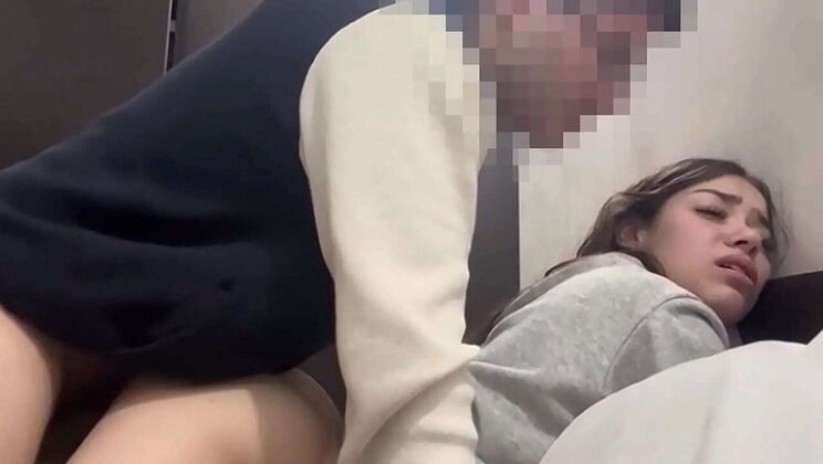 Skinny 18 Year Old Rides Big Cock Hard Doggystyle - Tight Pussy Fucking