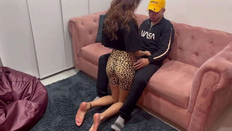 My Best Friend's Hot Sister Justin Fucks Adellas Rangel Doggystyle Rough Interracial Sex