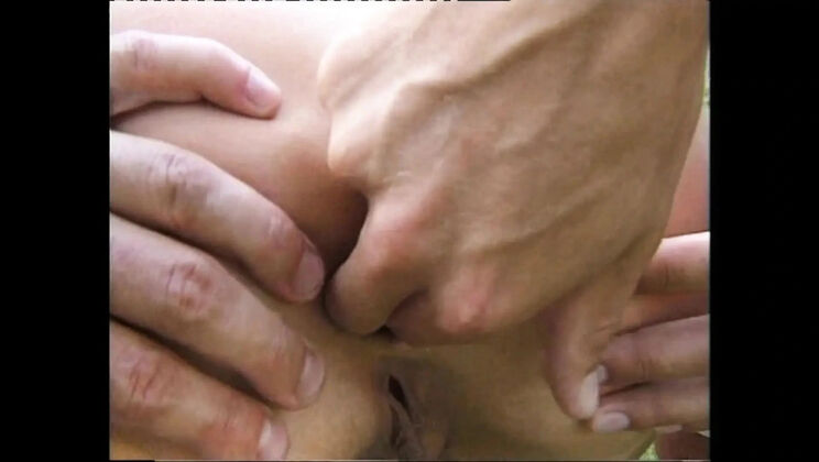 Busty Blonde MILF Takes Double Penetration and Mouth Cumshot from Two Big Amateur Cocks