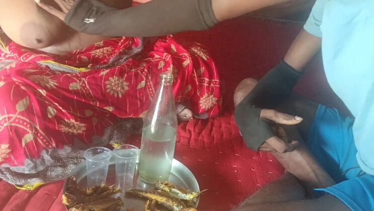 Desi Bhabhi Gets Drunk And Anal Fucked By Neighbor - Indian Homemade Big Ass Sex