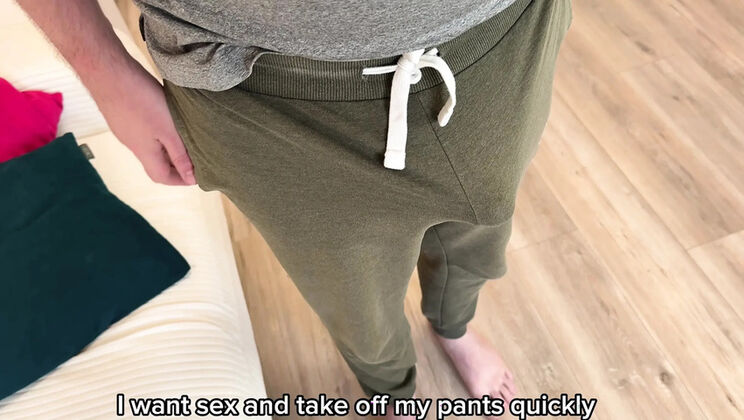 Russian Amateur Fucks Friend's Busty Mom - POV Doggystyle & Missionary with English Subs