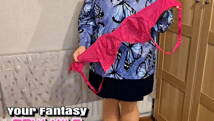 BBW Wife Homemade Cheating: Pantyhose Fantasy with Big Tits Mom and Aunt