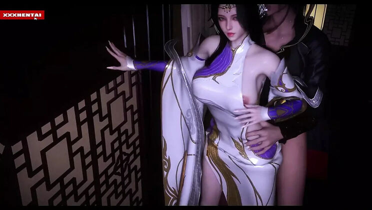 Asian BBW Hentai 3D Animation - Big Booty Prophecy Sex with Cumshot