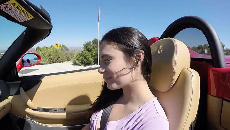 Violet Starr Natural Tits Blowjob & Doggy Style Fuck with Stepdad POV