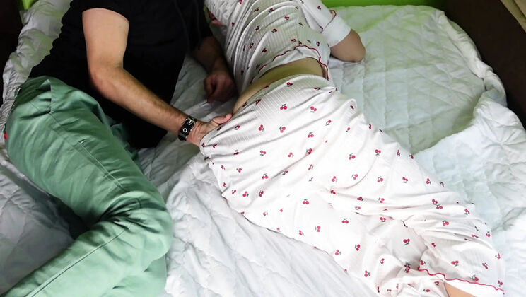 Hard Morning Fisting in Pajamas After Night - Real MILF Squirting Homemade Orgasm