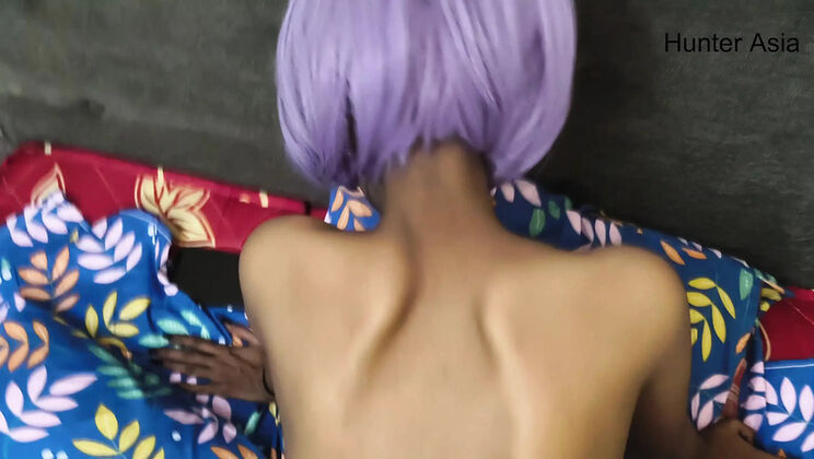 Skinny 18-Year-Old Hunter Asia Knows How to Get Gifts From Her Sugar Daddy