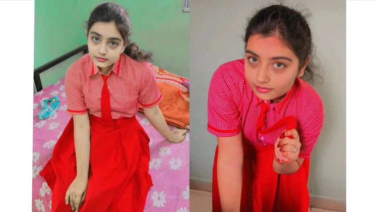 Mili Bhabi Gets Her Tight Pussy Fucked by Tharki Chacha - Indian School Girl Sex MMS