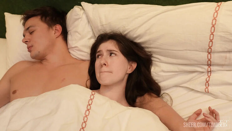 Hot Pearl Takes a Double Load Creampie from Tim Deen