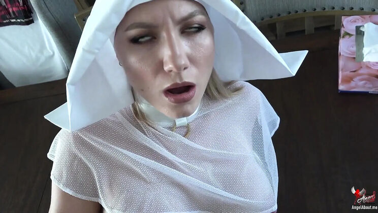 Nun Gets Pushed to the Limit by Hidden Treasures and Vibrator