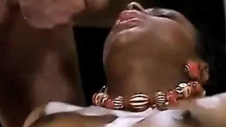 Ebony Babe Gets Anal Threesome With German Couple